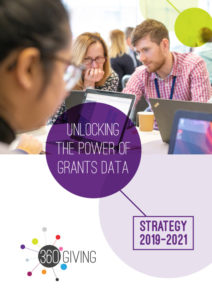 360Giving Strategy 2019-2021 cover